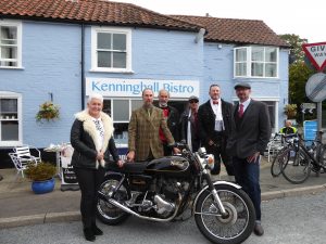 Norfolk meet up and ride to Bury St Edmunds Distinguished Gentlemans Ride @ Kenninghall Bistro